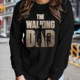 Father Daughter S The Walking Dad Funny Fathers Day Women Graphic Long Sleeve T-shirt Gifts for Her