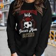 Firefighter Wife Soccer Mom Firefighter Wife Gift Women Graphic Long Sleeve T-shirt Gifts for Her