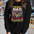 Freedom Isnt Free - Proud Dad Of A Vietnam Veteran Daughter Women Graphic Long Sleeve T-shirt Gifts for Her