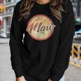 Graphic 365 Maw Vintage Mothers Day Funny Grandma Gift Women Graphic Long Sleeve T-shirt Gifts for Her