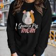 Guinea Pig Mom Costume Guinea Pig Owner Cavy Lover Women Graphic Long Sleeve T-shirt Gifts for Her