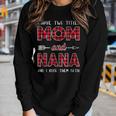 I Have Two Titles Mom And Nana Gift For Mom Women Graphic Long Sleeve T-shirt Gifts for Her