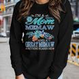 Im A Mom Memaw And A Great Memaw Nothing Scares Me Women Graphic Long Sleeve T-shirt Gifts for Her