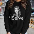 Womens Iserve Women Long Sleeve T-shirt Gifts for Her
