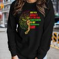Junenth Is My Independence Day Queen Women Black History Women Long Sleeve T-shirt Gifts for Her