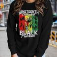 Junenth June 19Th Celebrating Black Freedom Day Men Women Women Long Sleeve T-shirt Gifts for Her