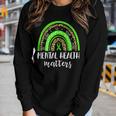Be Kind To Your Mind Mental Health Matters Awareness Leopard Women Long Sleeve T-shirt Gifts for Her