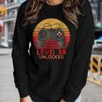 Level 50 UnlockedShirt Video Gamer 50Th Birthday Women Long Sleeve T-shirt Gifts for Her