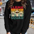 Llama For Men Women Llama Alpaca Farm Animal Women Long Sleeve T-shirt Gifts for Her