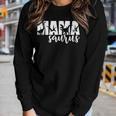 MamasaurusRex Dinosaur Funny Mama Saurus Mothers Day Women Graphic Long Sleeve T-shirt Gifts for Her