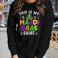 Mardi Gras Outfits Clothes For Mens Womens Kids Toddler Women Graphic Long Sleeve T-shirt Gifts for Her