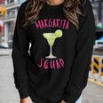 Margarita Squad Girls Tequila Cocktail Party Cinco De Mayo Women Long Sleeve T-shirt Gifts for Her