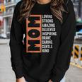Mom Loving Strong Amazing Best Mom Ever Women Women Long Sleeve T-shirt Gifts for Her