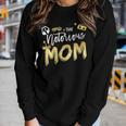 Womens Mom Of The Notorious One Old School Hip Hop 1St Birthday Women Long Sleeve T-shirt Gifts for Her