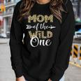 Mom Of The Wild One Zoo Themed 1St Birthday Party Women Long Sleeve T-shirt Gifts for Her