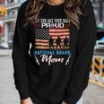 My Son Has Your Back Proud National Guard Mom Army Mom V2 Women Graphic Long Sleeve T-shirt Gifts for Her