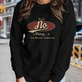 No Name No Family Name Crest Women Graphic Long Sleeve T-shirt Gifts for Her