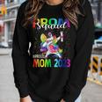Prom Squad Proud Mom Class Of 2023 Unicorn Women Long Sleeve T-shirt Gifts for Her