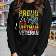 Proud Wife Of A Vietnam Veteran Veterans Day V2 Women Graphic Long Sleeve T-shirt Gifts for Her