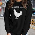 Regulate Your Cock Pro Choice Feminist Womens Rights Women Long Sleeve T-shirt Gifts for Her