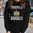Tequila Squad Cinco De Mayo Party Women Long Sleeve T-shirt Gifts for Her