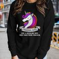 Unicorn Wife Gift Magical Women Women Graphic Long Sleeve T-shirt Gifts for Her