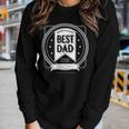 Whiskey Pop Best Dad Fathers Day Cool Drinking Women Long Sleeve T-shirt Gifts for Her