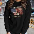 Womens Dd-214 Class Of Dd214 Soldier Veteran Women Graphic Long Sleeve T-shirt Gifts for Her
