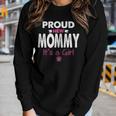 Womens Proud New Mommy Its A Girl Funny Mothers Day Gifts New Mom Women Graphic Long Sleeve T-shirt Gifts for Her