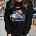 Womens Uss Buchanan Ddg-14 Destroyer Ship Usa Flag Veteran Day Xmas Women Graphic Long Sleeve T-shirt Gifts for Her