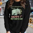 Youre Doing Great Job Mommy Happy 1St Mom Women Long Sleeve T-shirt Gifts for Her