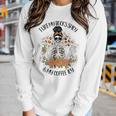 I Like My Books Spicy And My Coffee Icy Women Skeleton Women Long Sleeve T-shirt Gifts for Her
