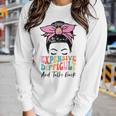 Expensive Difficult And Talks Back Messy Bun Women Long Sleeve T-shirt Gifts for Her