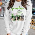 Grandma Of The Wild One Zoos Happy Birthday Jungle Animal Women Long Sleeve T-shirt Gifts for Her