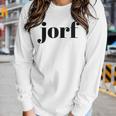 Womens Jorf Jury Duty Trial Attorney Juror Judge Women Long Sleeve T-shirt Gifts for Her