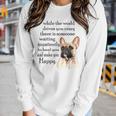 Love French Bulldog For Frenchie Mom Dog Birthday Women Long Sleeve T-shirt Gifts for Her