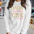 Mens Dada Of Little Miss Onederful 1St Birthday Family Matching Women Graphic Long Sleeve T-shirt Gifts for Her