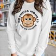 MonkeyGrandpa Monkey Banana Matching Family Women Long Sleeve T-shirt Gifts for Her