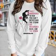 Nurse Life She Whispered Back I Am The Storm Women Girls Women Graphic Long Sleeve T-shirt Gifts for Her