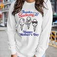 Thanks For Not Swallowing Us Happy Fathers Day Women Long Sleeve T-shirt Gifts for Her
