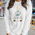 Us Air Force Matching Family Christmas Tree Air Force Wife Women Long Sleeve T-shirt Gifts for Her