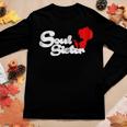 Afrocentric Soul Sister Hair For Black Women Women Long Sleeve T-shirt Unique Gifts