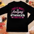 Womens This Is What An Amazing Twinkie Looks Like Mothers Women Long Sleeve T-shirt Unique Gifts
