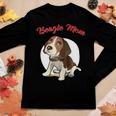 Womens Beagle Mom Shirts For Women Shirt Women Long Sleeve T-shirt Unique Gifts