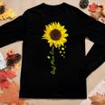 Best Mom Ever Sunflower Hearts Love Women Women Long Sleeve T-shirt Unique Gifts