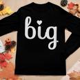 Big Sorority Sister With Heart Sorority Family Women Long Sleeve T-shirt Unique Gifts