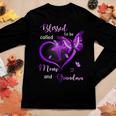 Womens Blessed To Be Called Mom And Grandma Women Long Sleeve T-shirt Unique Gifts