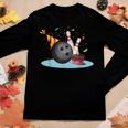Bowling Birthday Party Bowling Party Happy Birthday Bowling Women Long Sleeve T-shirt Unique Gifts