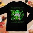 Christian Gnome St Patricks Day Irish Blessing Leprechaun Women Graphic Long Sleeve T-shirt Personalized Gifts
