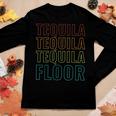 Cinco De Mayo One Tequila Two Tequila Three Tequila Floor Women Long Sleeve T-shirt Unique Gifts